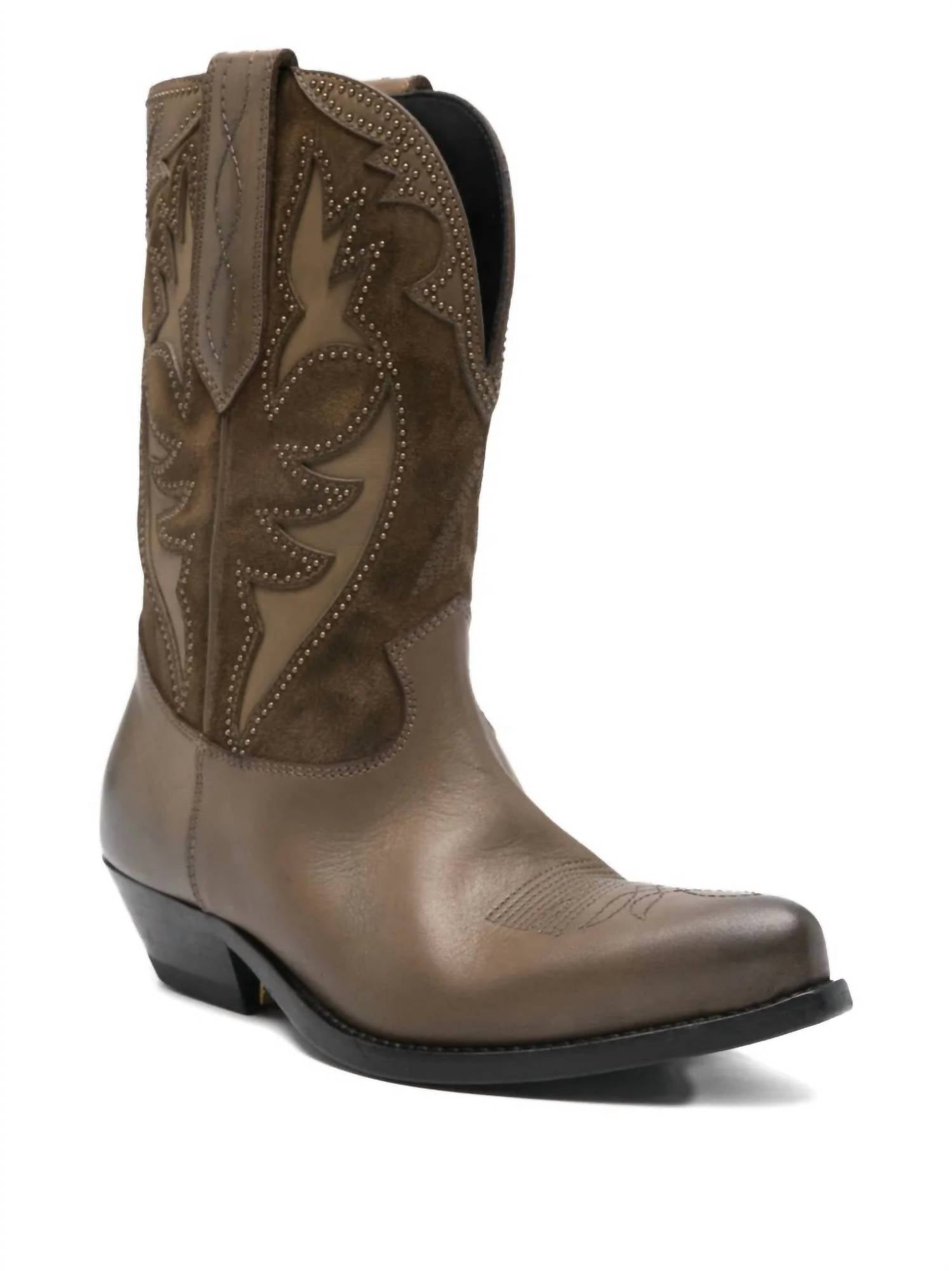Golden Goose - Women's Wish Star Low Inlaid Embroidery Boot