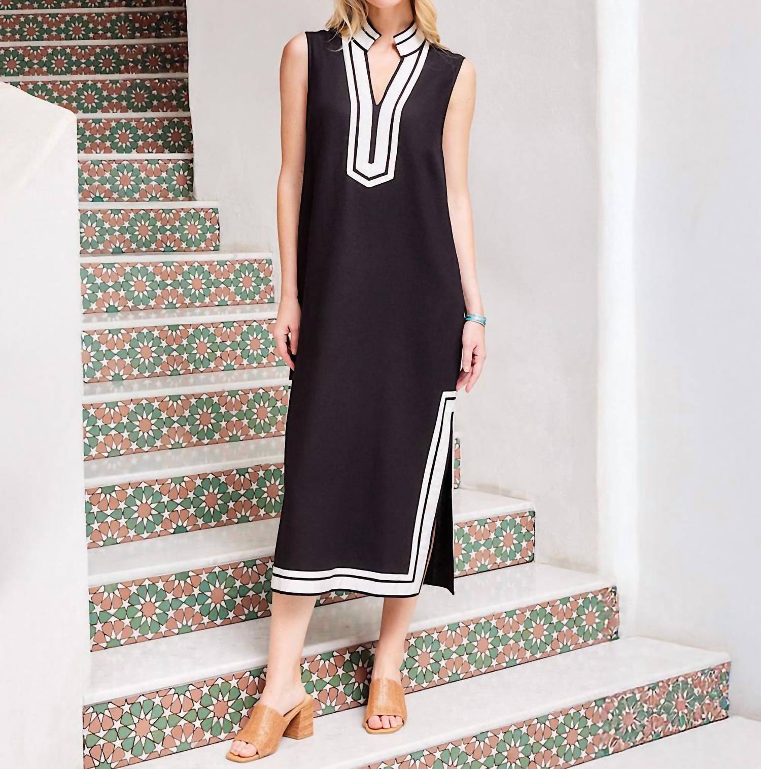 Karen Kane - Women's The St Tropez Sleeveless Midi Dress