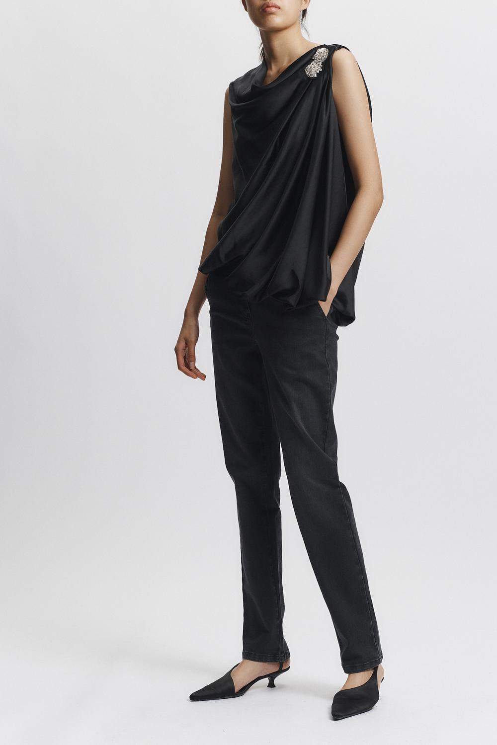 Saint Art - Henrik Draped Blouse