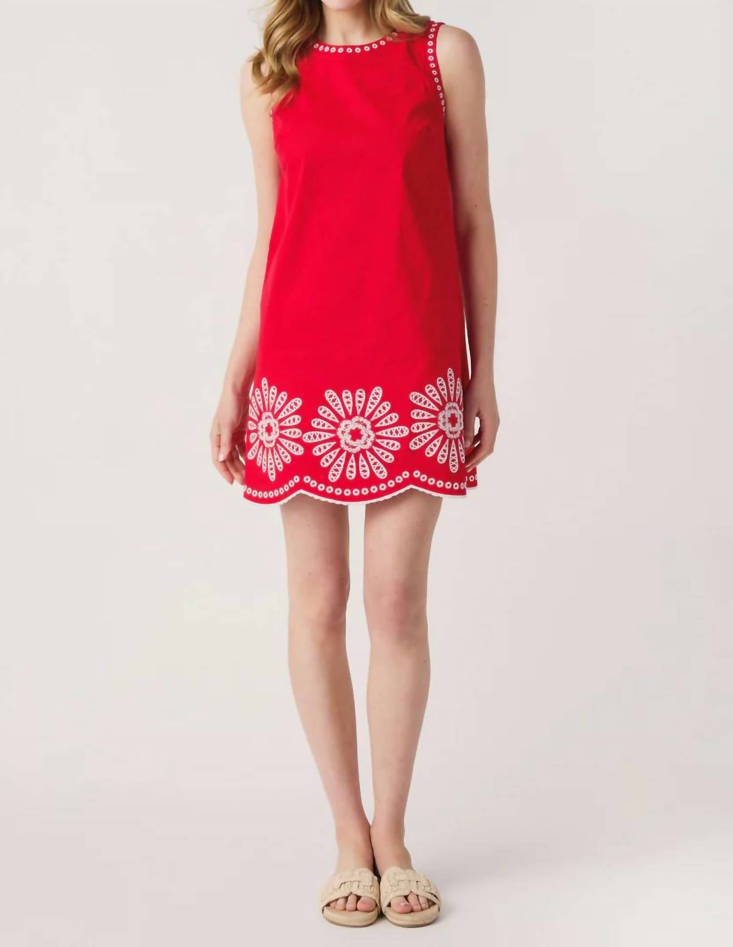 Pinch - Embroidered Mini Dress