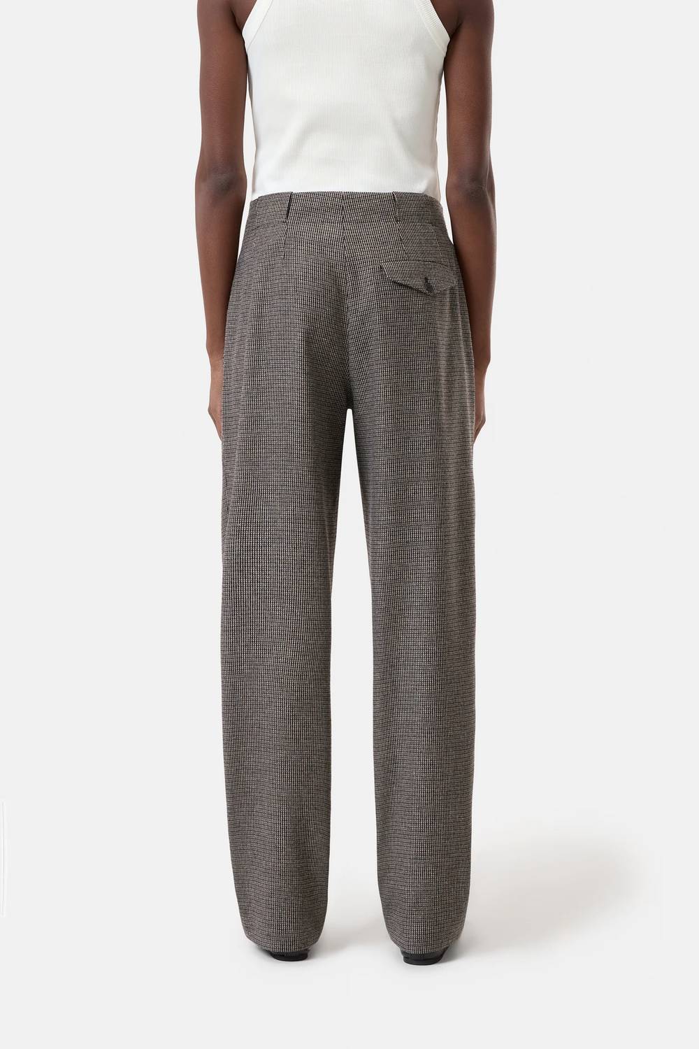 CLOSED Mawson Wide Leg Pants in dark night - women's pants - detail view