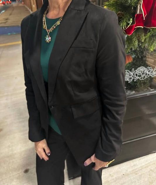 Elan - Luxe Suede Blazer