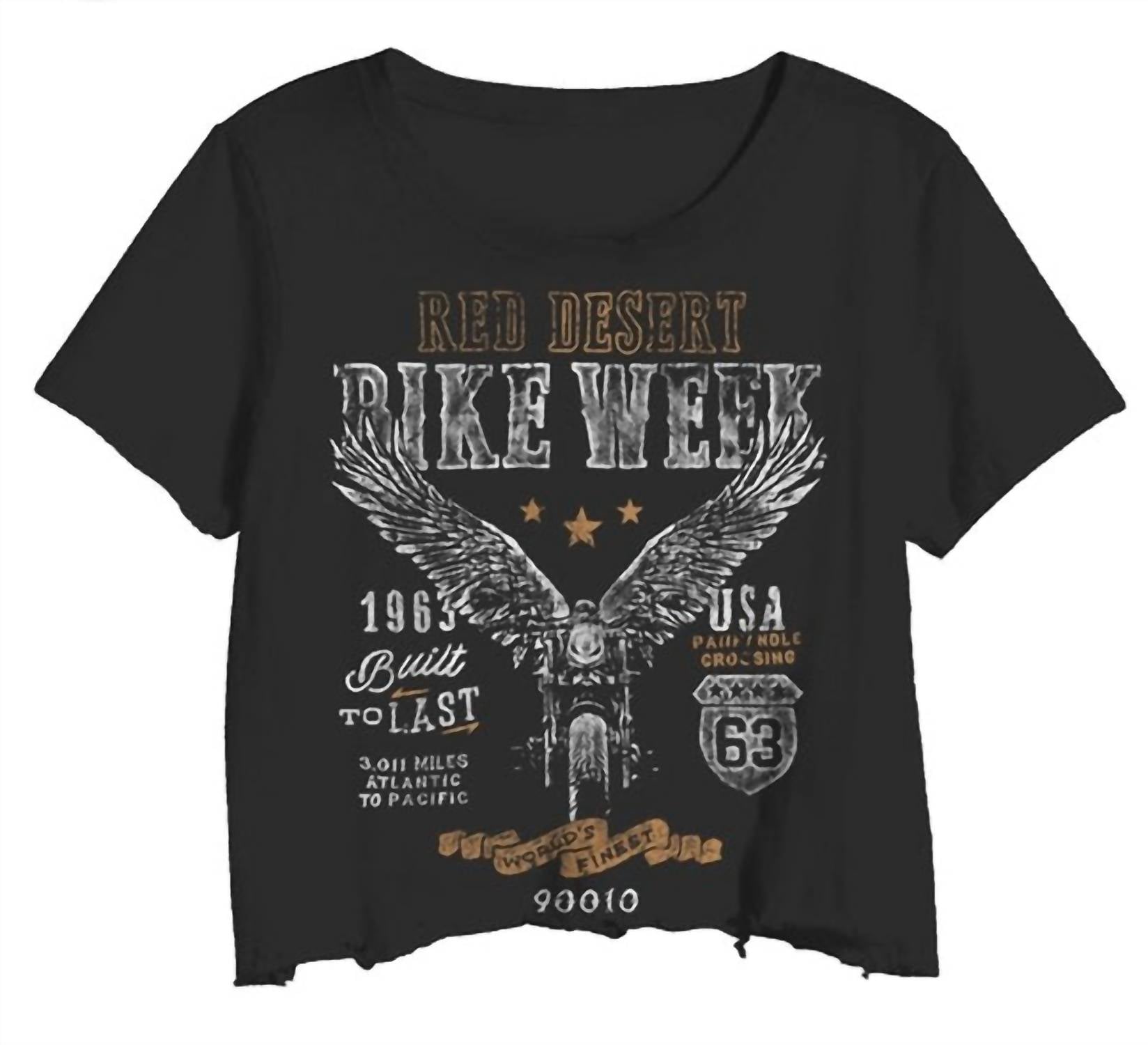 Prince Peter - Women's Bike Week Crop Tee