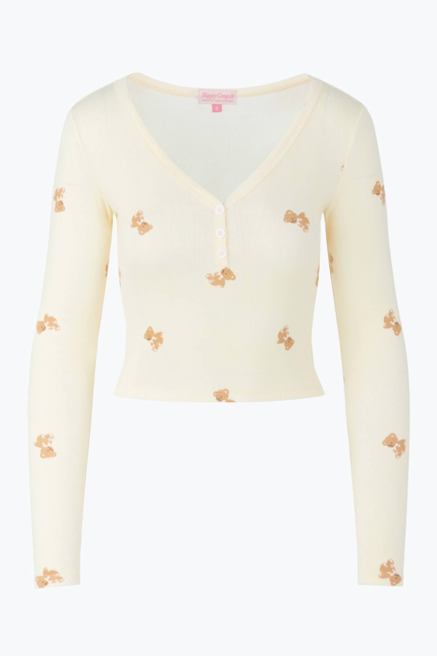 The Happy Camp3R - Camp3y Dreams Emma Lounge Henley Top