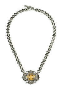 French Kande Women's Haley Necklace in silver - women's jewelry