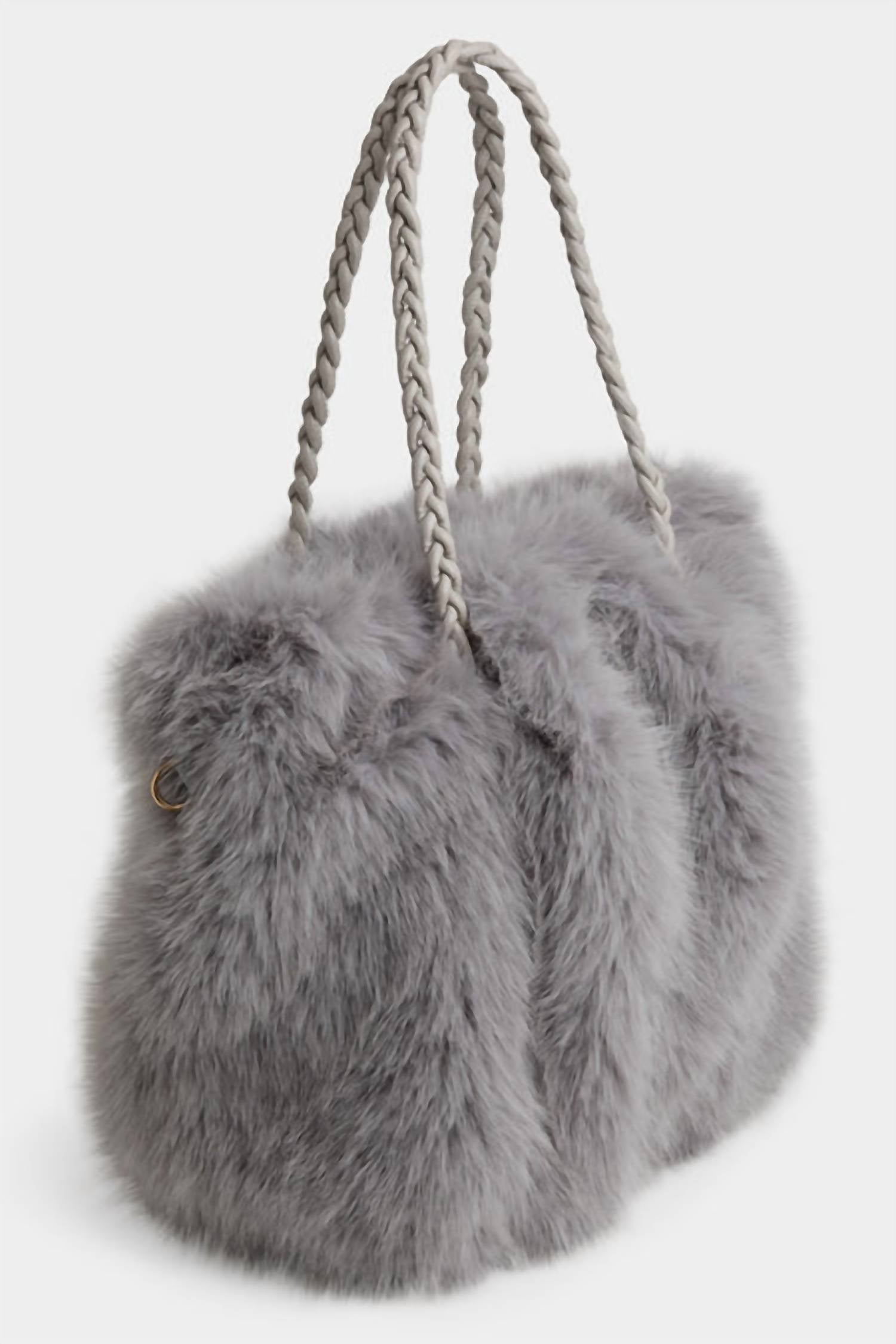 Coco + Carmen - Women's Priscilla Faux Fur Tote