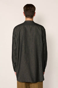 Engineered Garments - Banded Collar Denim Shirt