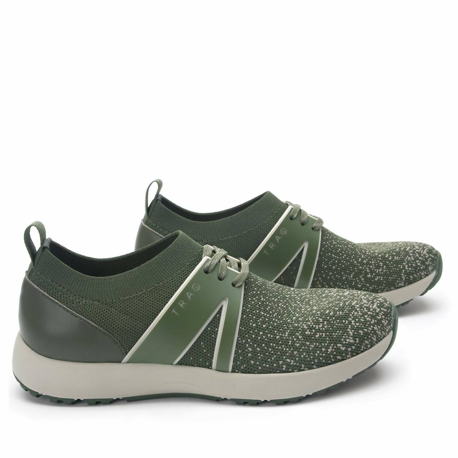 Alegria Women's Smart Walking Shoe in qool olive - women's shoe - detail view