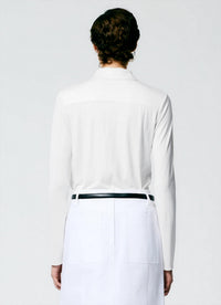 Tibi - Deeba Cupro Slim Shirt