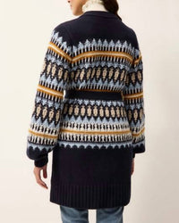 Marie Oliver Ferne Cardigan in sea - women's cardigan - alternate view