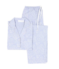 Needham Lane - Women's Sadie Cotton Poplin Long Sleeve Pajama Set