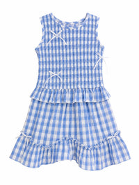 Hannah Banana - Smocked Gingham Top