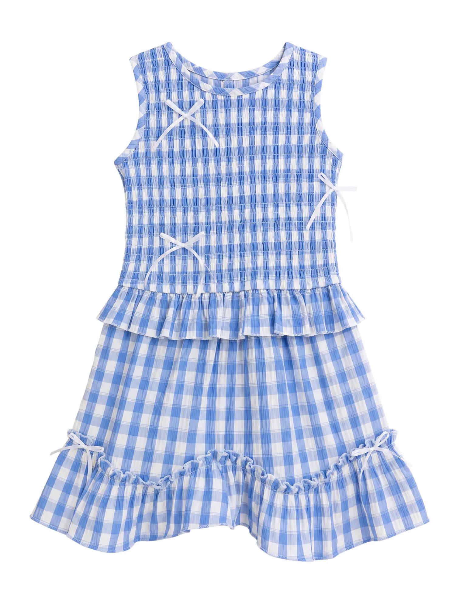 Hannah Banana - Smocked Gingham Top