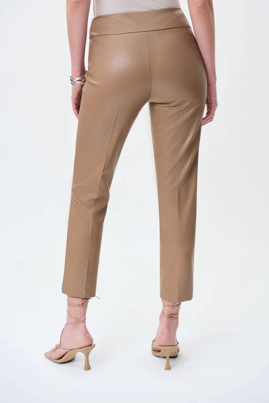Joseph Ribkoff - Tigers Eye Leather Pants