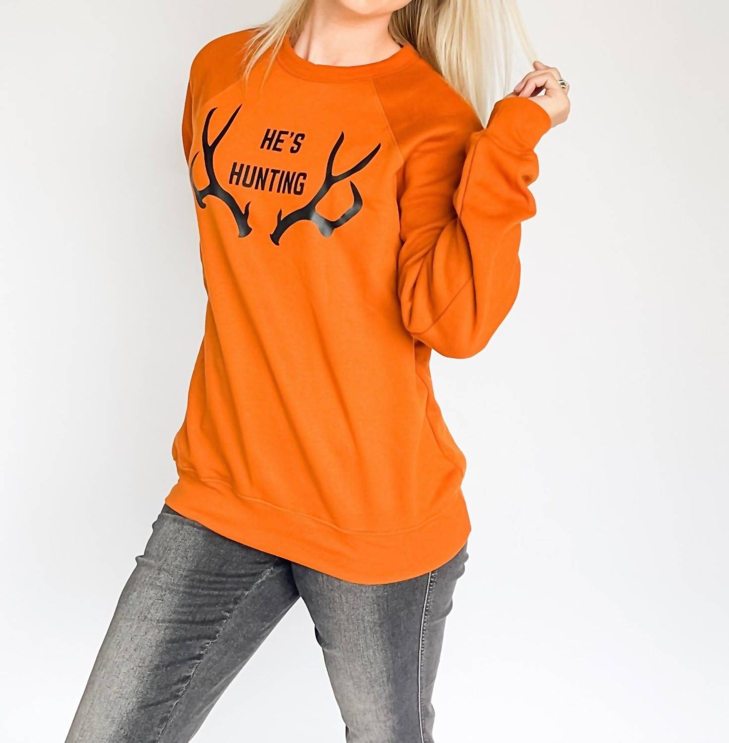 Section 21 Apparel - He's Hunting Crewneck Sweatshirt