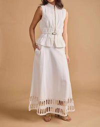 Thomas & Lourdes - Lior Belted Vest