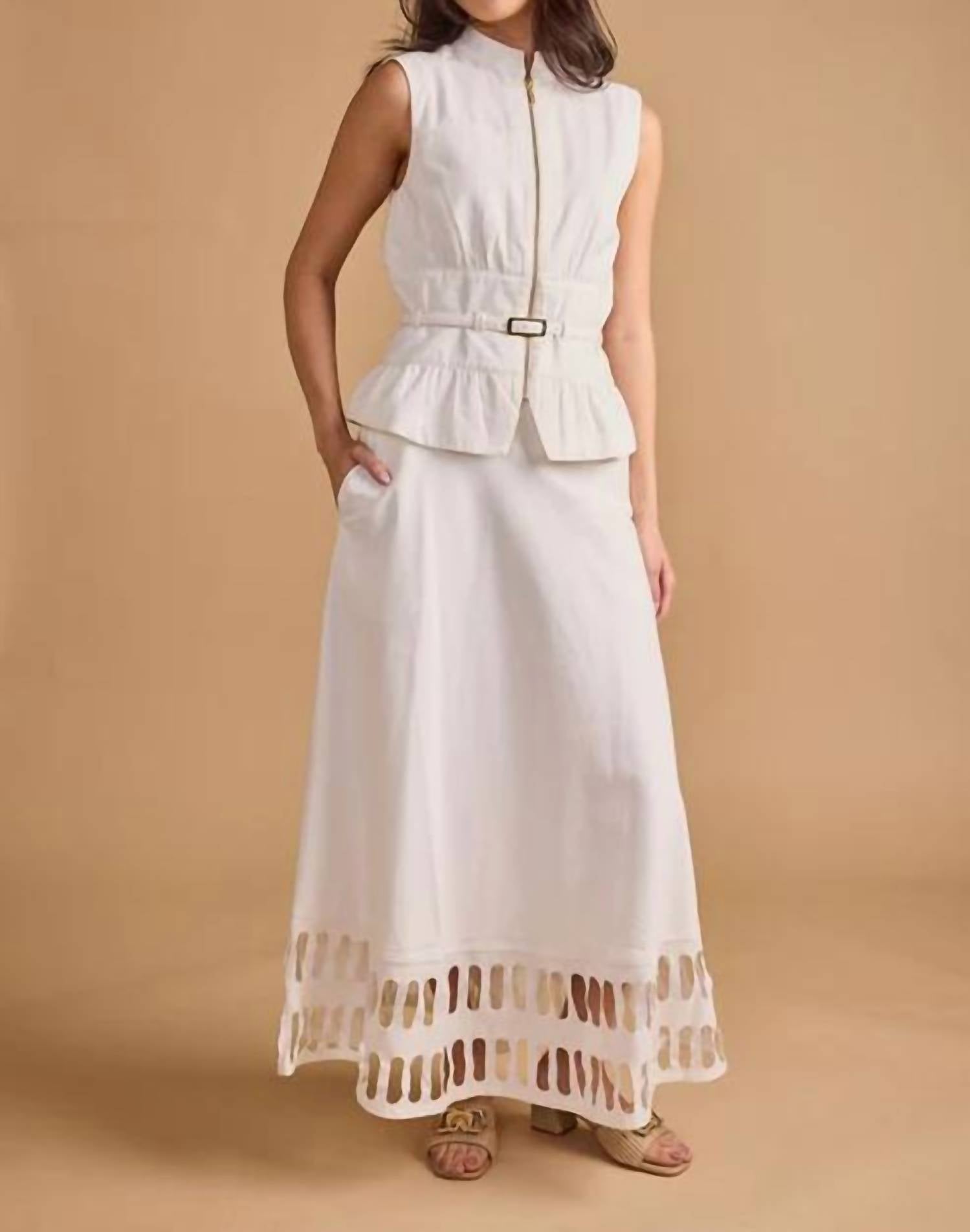 Thomas & Lourdes - Lior Belted Vest