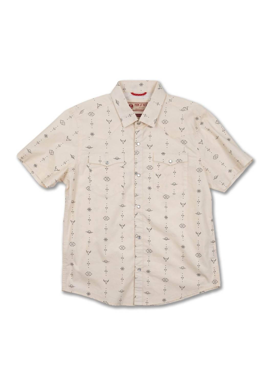 Iron & Resin Men's Bull Shirt in natural - men's t-shirt