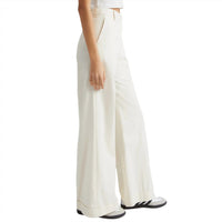 TWP Women's Howard With Cuffs Pant in winter white - women's pants - alternate view