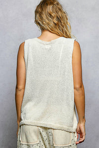 Pol - Sweet Strawberry Sleeveless Top