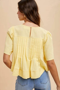 Anniewear - Flutter Sleeve Top