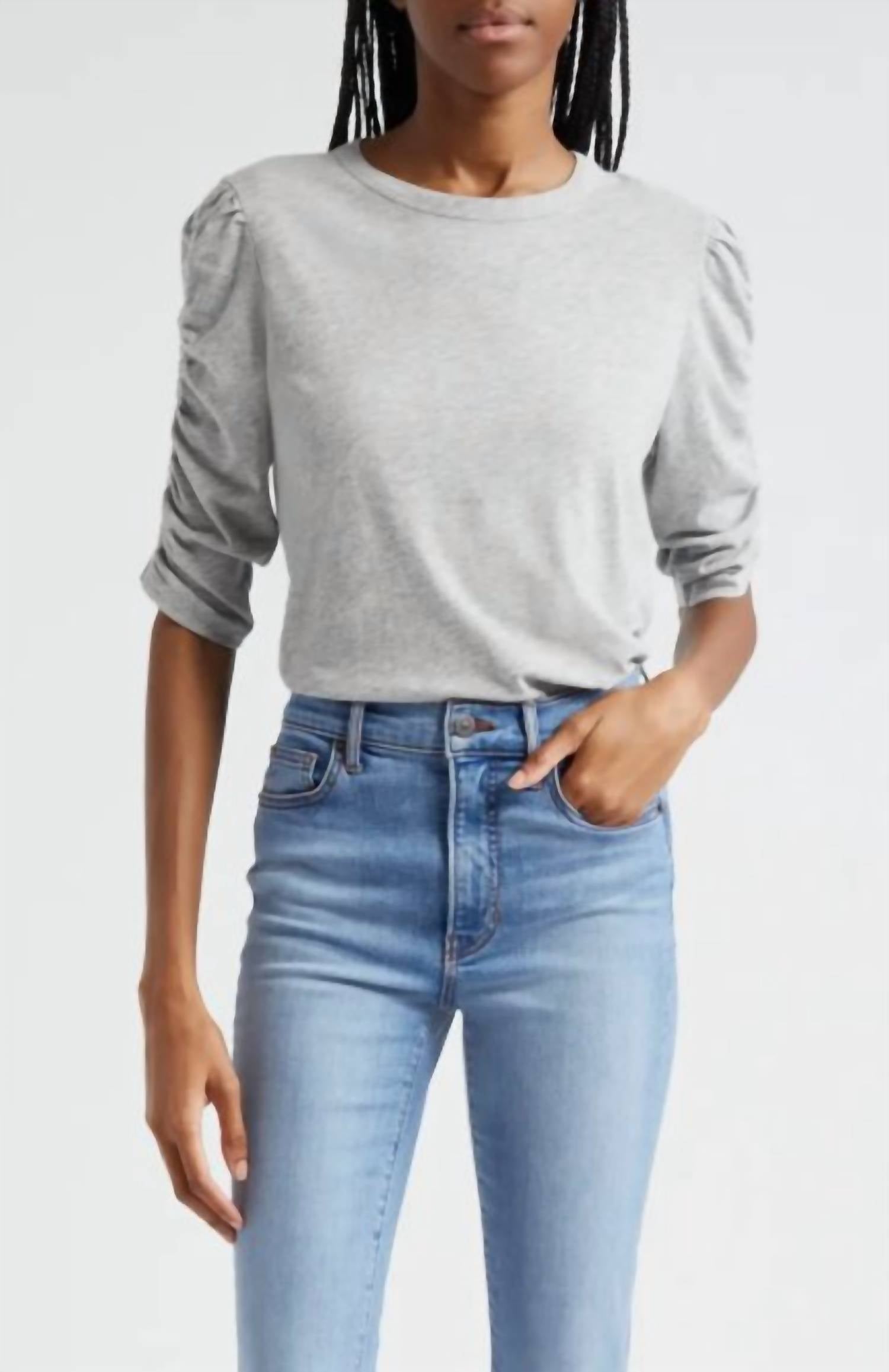 Veronica Beard - Waldorf Ruched Tee