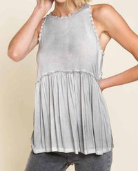 Pol - Sweet & Simple Babydoll Top