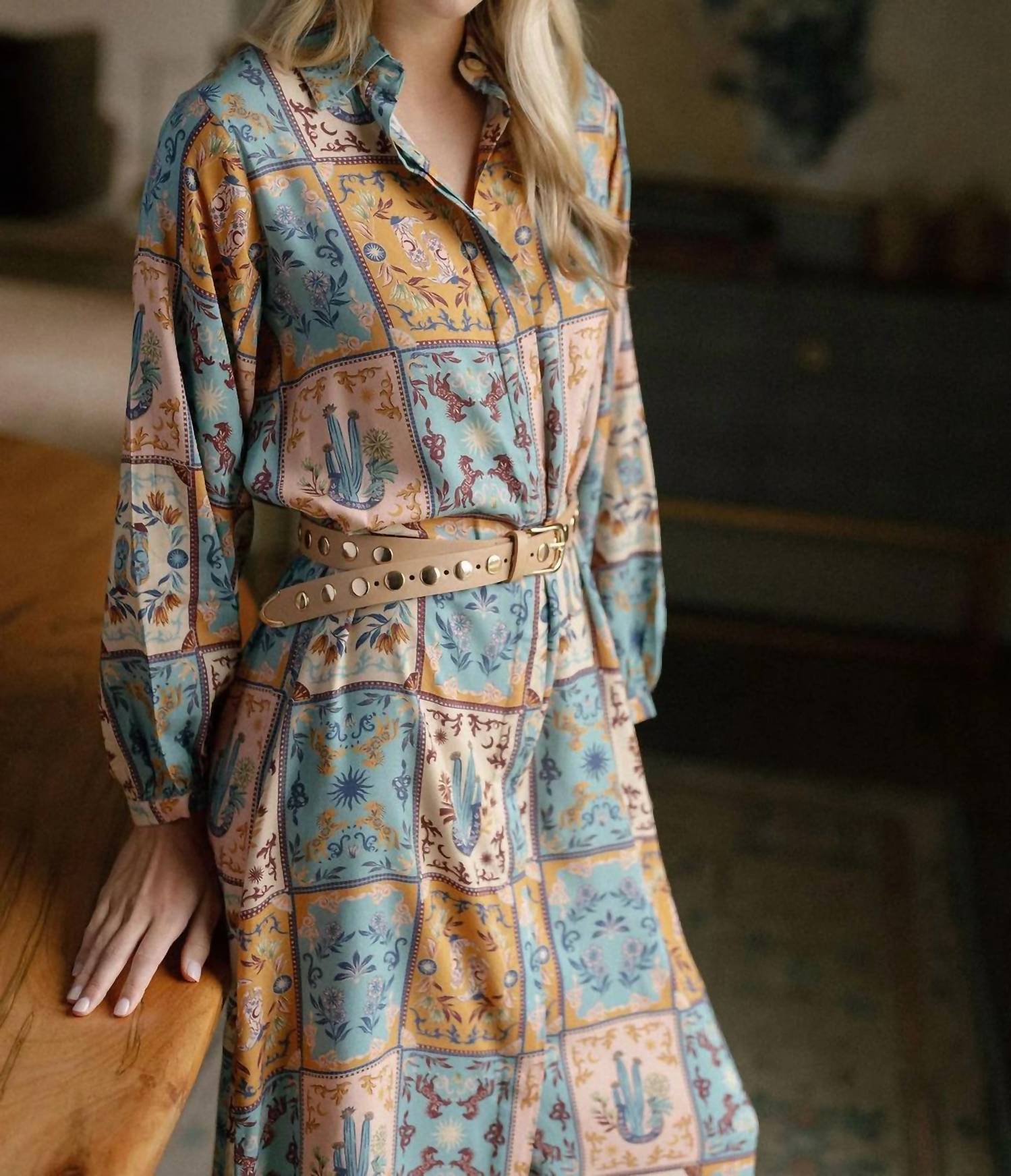 Briton Court - Sienna Western Shirt Dress
