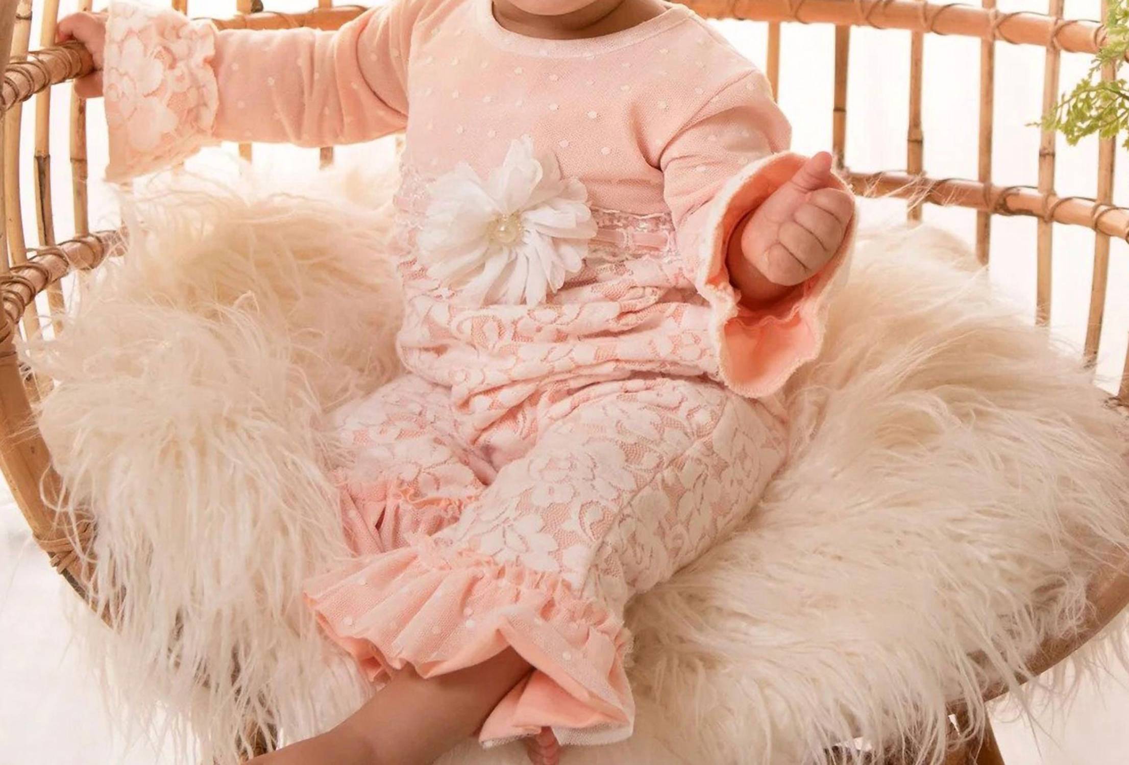 Haute Baby - Baby Girls Avery Grace Romper