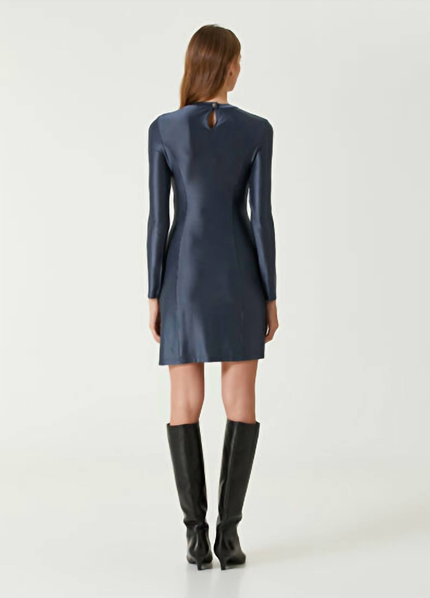 Rabanne - Asymmetric T-shirt Mini Dress