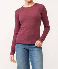 Dear John Denim - Nona Slub Long Sleeve Crew Neck Tee