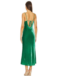 Rhode - Jemima Velvet Slip Style Maxi Dress