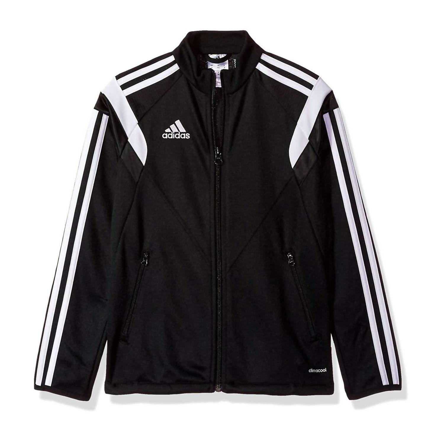 adidas Boy's Condivo 14 Training Jacket in black - kids' shirt