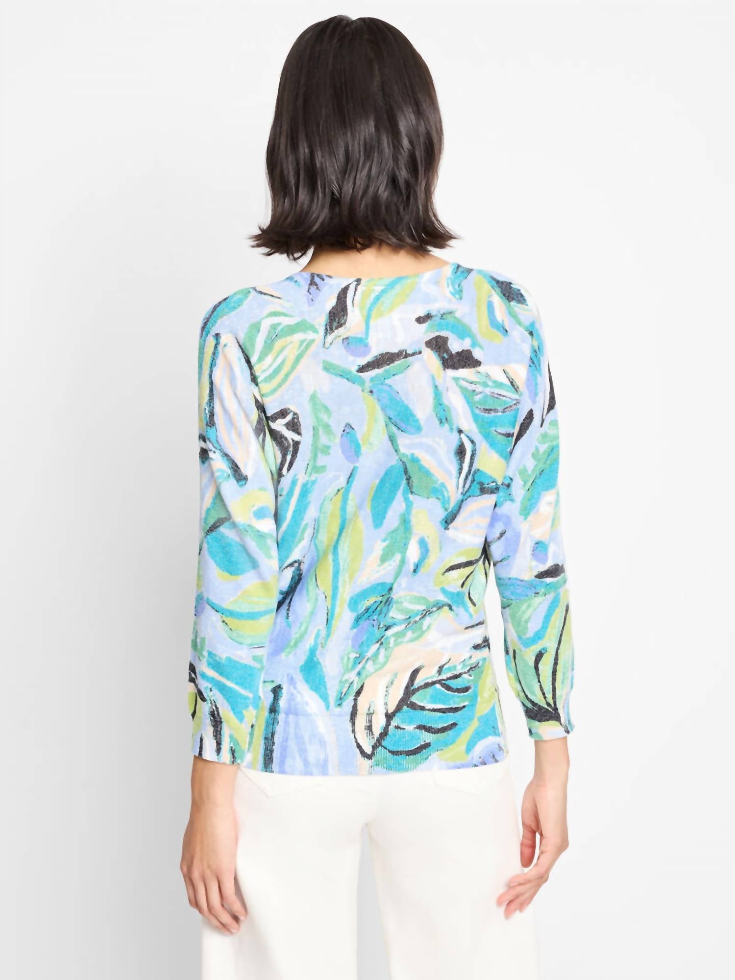 Nic + Zoe - Island Beat Cotton Slub Sweater
