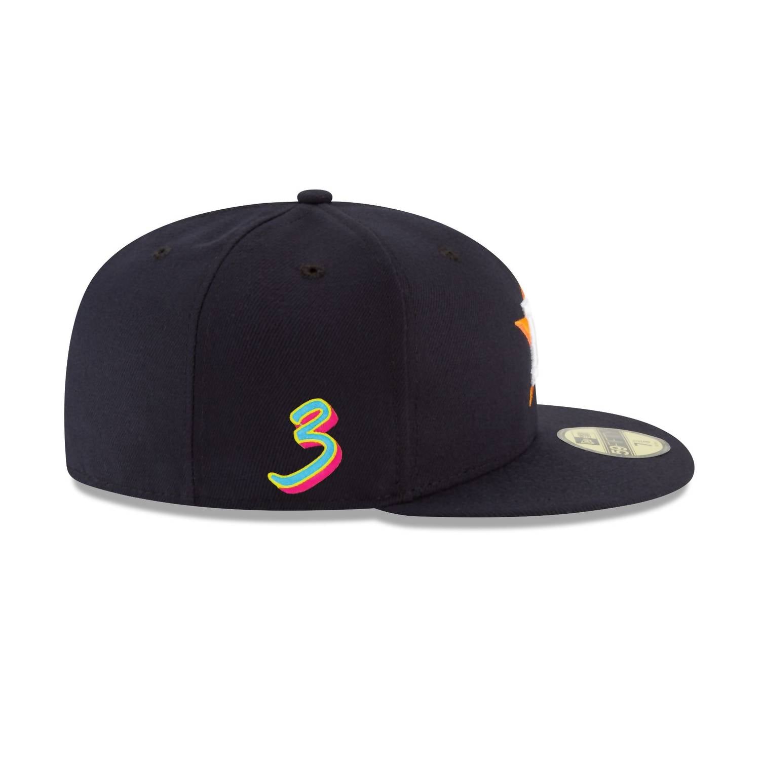New Era - Men's Houston Astros Pena 3 Home 59fifty Fitted Hat