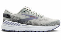 BROOKS Women's Ariel Gts 24 Shoe in mercury ebony sweet lavender - women's shoe - detail view