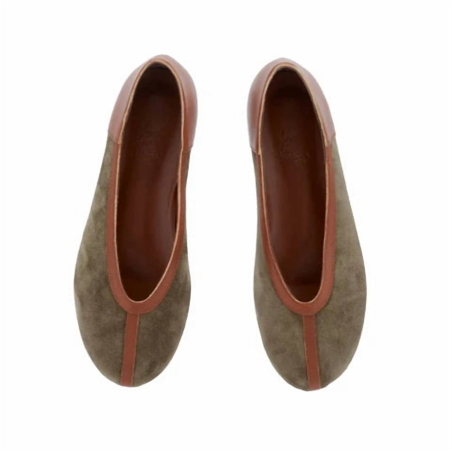 Ancient Greek Sandals - Women's Aeropi Suede Ballet Flat