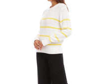 Karen Kane - Stripe Crewneck Sweater