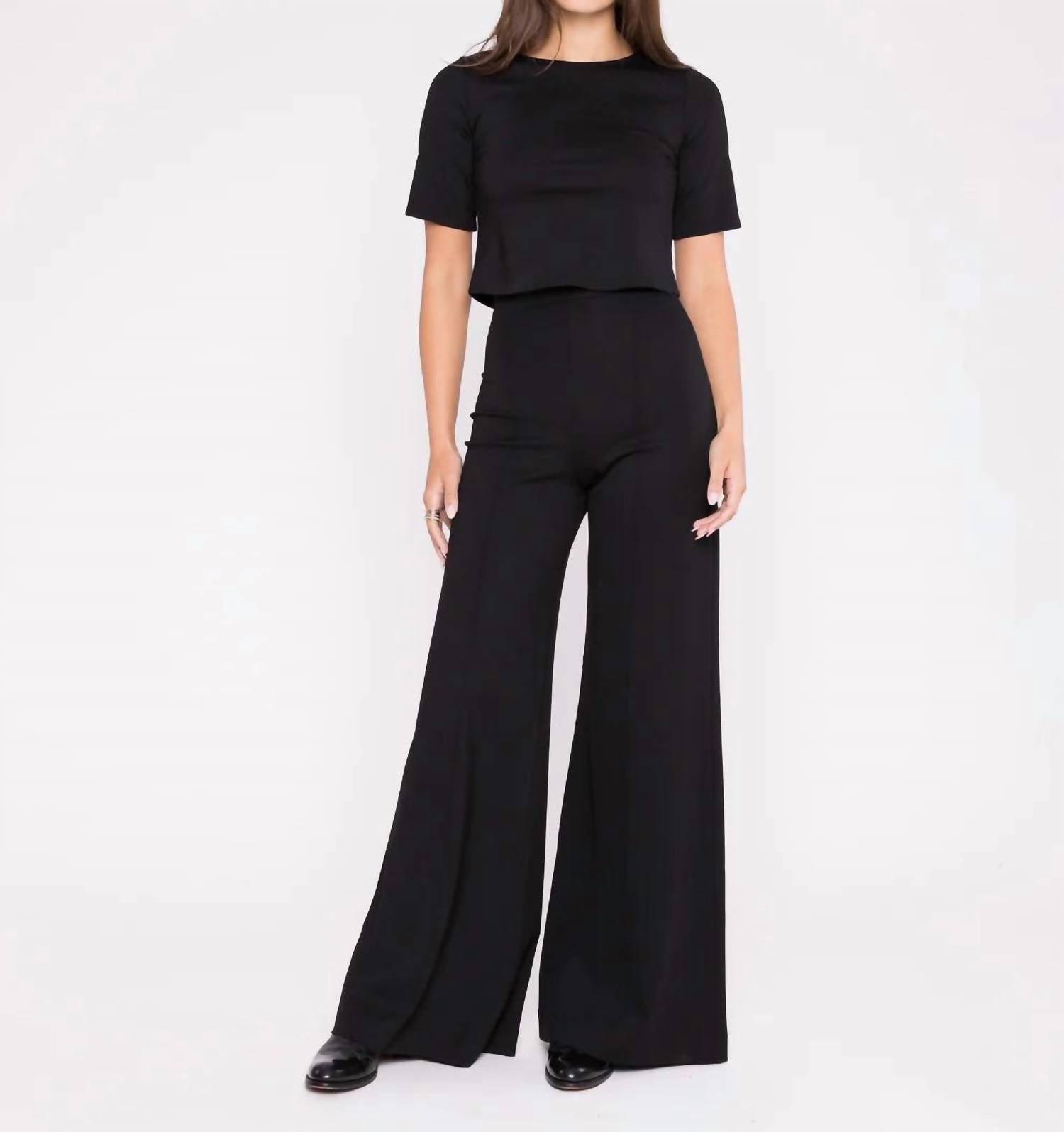 Ripley Rader - Ponte Knit Wide Leg Pant