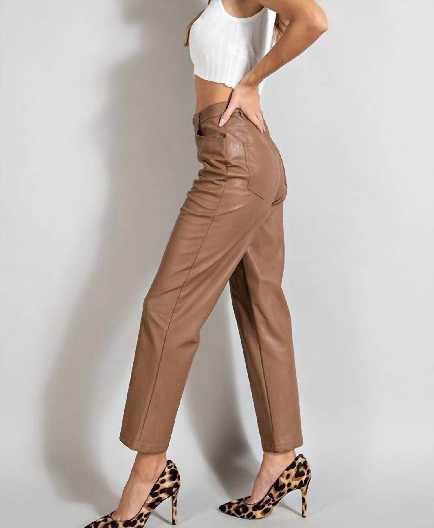 Ee:Some - High Rise Trousers