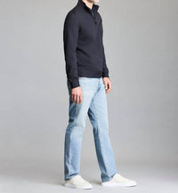 Billy Reid - Quilted Half-zip Sweater