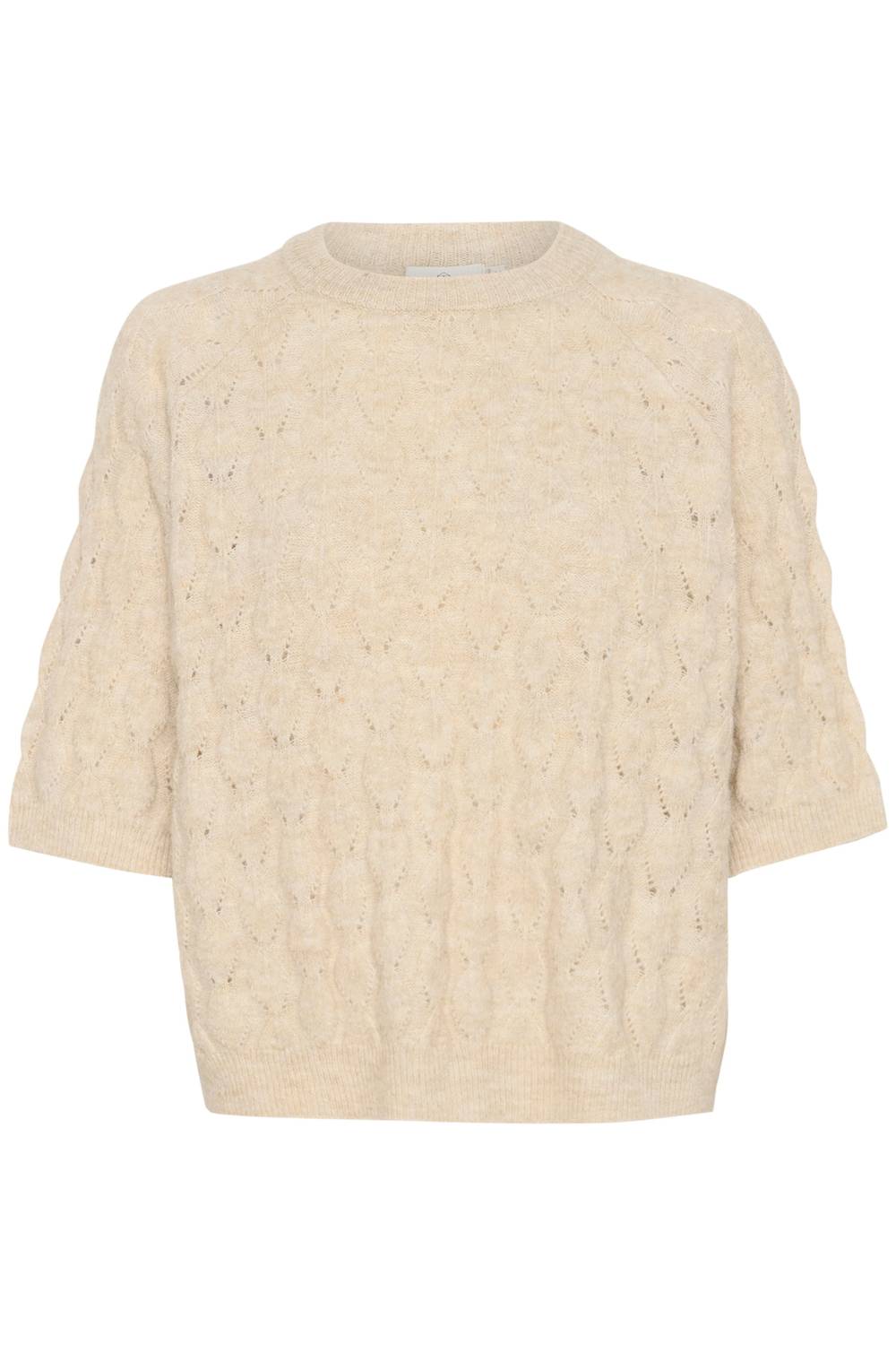 Kaffe - Malene Half Sleeve Round Neck Pullover Sweater