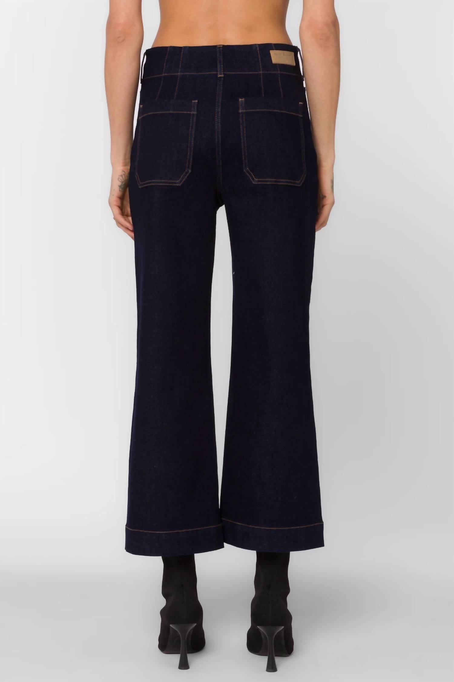 Velvet Heart - Alyx Wide Leg Crop Jean
