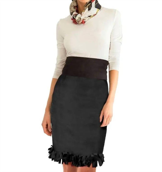 Gretchen Scott - Silk Confetti Fringe Skirt