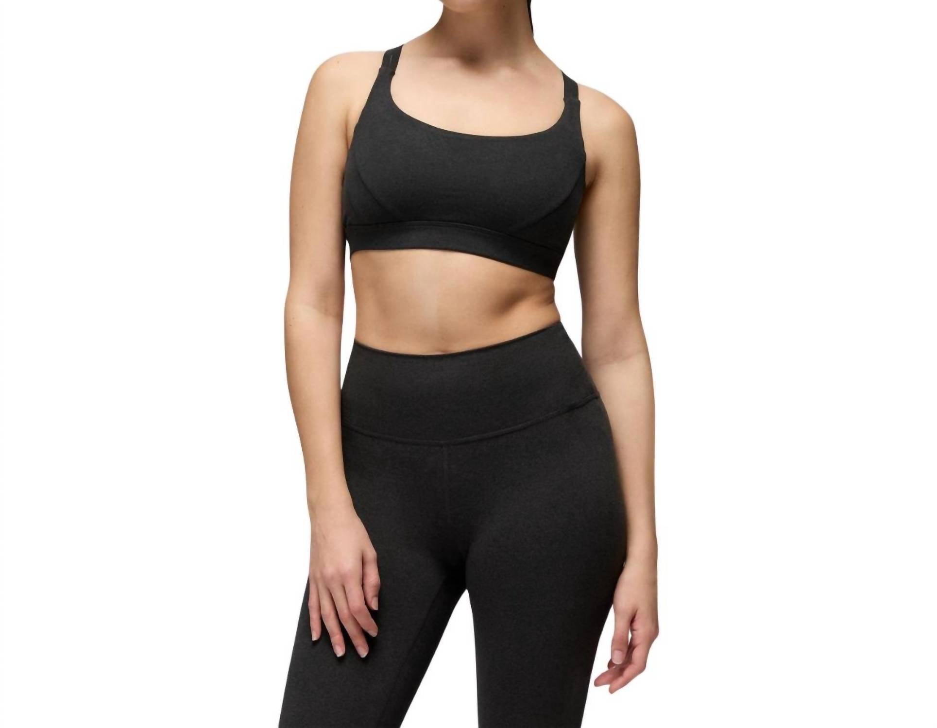 prAna Everyday Support Bra in black - women's intimate - alternate view