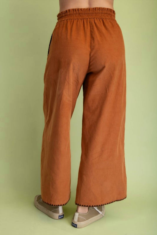Gigio - Corduroy Relaxed Fit Pants