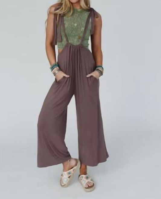 Three Bird Nest - Forever Relaxed Gathered Jumpsuit