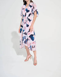 Joseph Ribkoff - Floral Midi Fit And Flare Dress