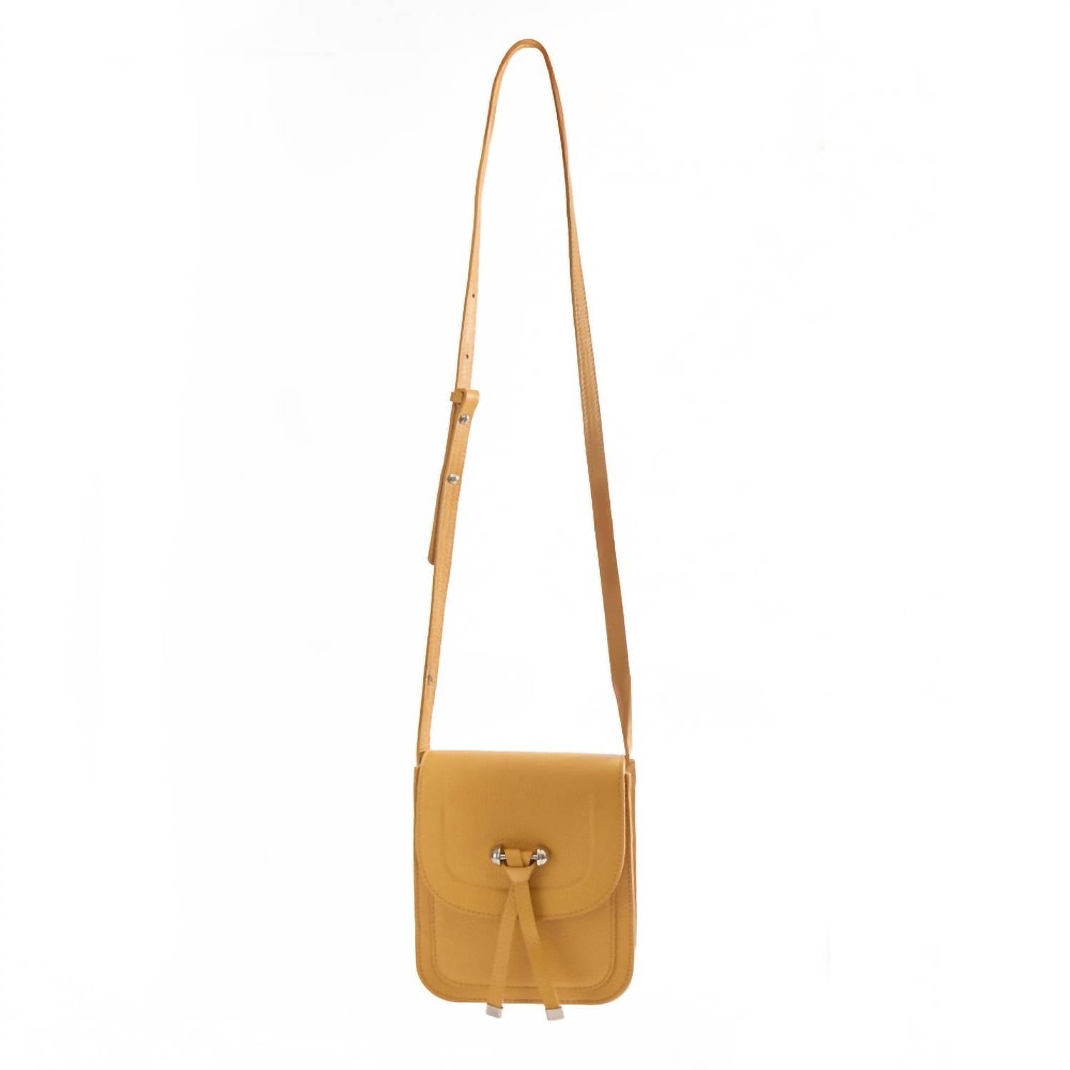 Daniella Ortiz Blair Crossbody Bag in mustard - women's bag