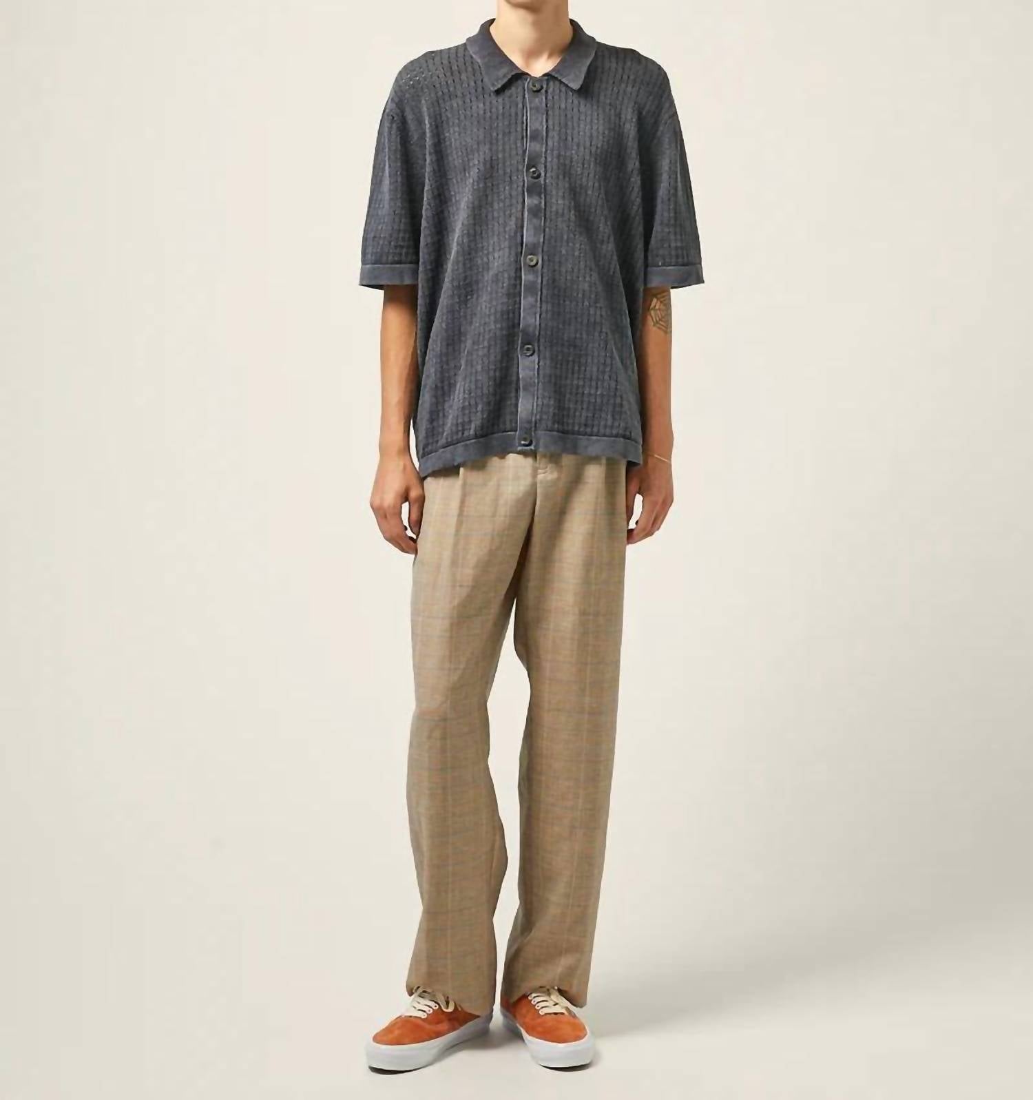 Corridor - Washed Pointelle Shirt